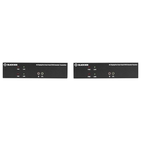 KVXLCDPF-200-SFPBN1: kits extender avec 4 SFPs, Dual Head-DisplayPort, USB 2.0, RS-232, Audio, 550m, MM 850nm