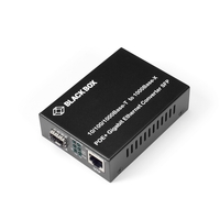 Pure Networking Gigabit Ethernet (1000-Mbps) PoE+ Media Converter - 10/100/1000-Mbps Copper to 1000-Mbps Fiber SFP
