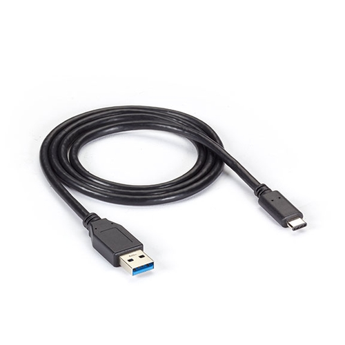 Vete Onderwijs inschakelen USB3C-1M, USB 3.1 Cable - Type C Male to USB 3.0 Type A Male, 5-Gbps, 1-m -  Black Box
