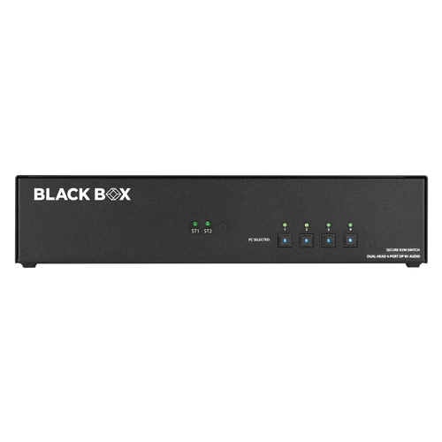 KVS4V, Secure KVM Switch, NIAP 4.0 Certified, DisplayPort Black Box