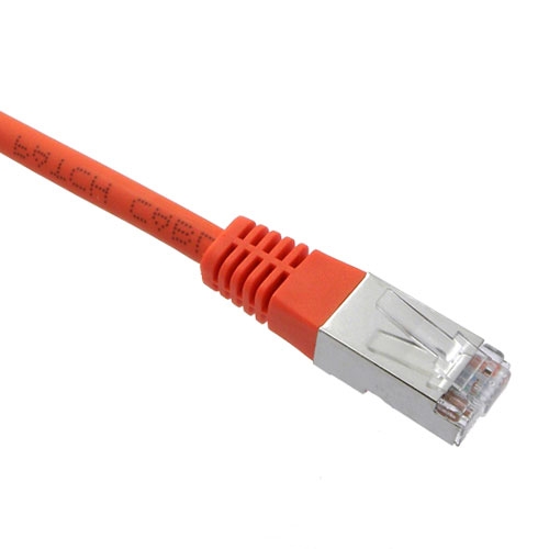 Utp Black Box Gigabase 3 Cat5e 350-Mhz Lockable Patch Cable 0.3-M 1-Ft. Red