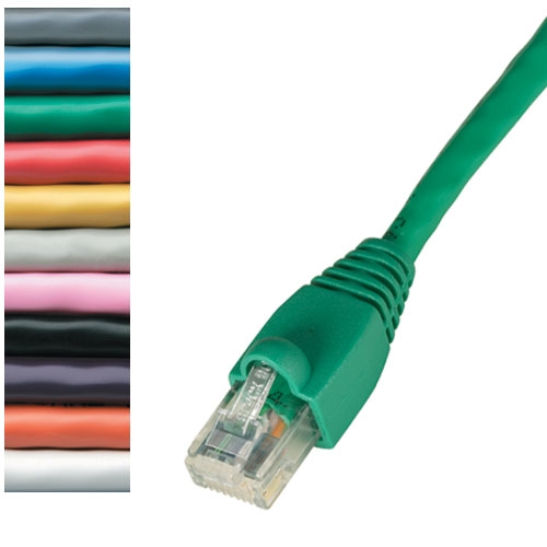 Black Box EVNSL622-0010 10FT CAT6 GREEN UTP PVC NO BOOT RJ45 PATCH CABLE 550MHZ