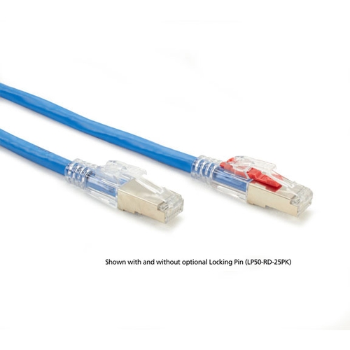 Black Box 4 RD 25-PK CAT6 250MHz Ethernet Patch Cable UTP PVC 