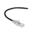Cordon de brassage Ethernet CAT6A 500 MHz Slim-Net, anti-accrochage, non blindé (UTP)