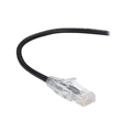 Slim-Net Low-Profile CAT6A 500-MHz Ethernet Patch Cable - Snagless, Unshielded (UTP)