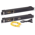 Sonde Hub Plus 19"  AlertWerks avec 4/8 ports pour montage en rack