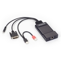 Emerald® Emetteur KVM sur IP DVI ZeroU - Single-head, HD, USB-HID, audio