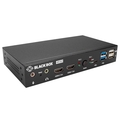 Commutateur KVM – UHD 4K 60, Double-Monitor, HDMI, USB 3.2 Gen 1, USB-C, Audio, 2-Port