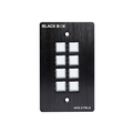 Wallplate Control Panel, RS-232, 8-Button