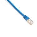 CAT5e 100-MHz Ethernet Patch Cable with Molded Slimline Boots - F/UTP
