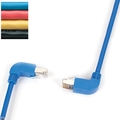SpaceGAIN CAT5e UTP 90° angled cables