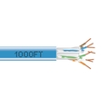 Cat6A UTP GigaTrue Solid Bulk Cable, 23-AWG, 650-MHz, Riser PVC CMR