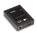 Convertisseur de média Gigabit PoE+ PSE avec SFP