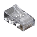 Fiches modulaires RJ-45 CAT5e Black Box Connect pour câble plein/brin rond