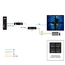 KVXHP-400: Extender Kit, (1) DisplayPort 1.2 avec MST-feed pour 4 moniteurs, USB 2.0, RS-232, Audio